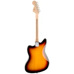 Squier Affinity Series Jaguar with Laurel Fingerboard and Black Pickguard - 3 Colour Sunburst