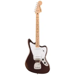 Squier Affinity Series Jaguar with Maple Fingerboard and White Pickguard - Mystic Metallic Brown