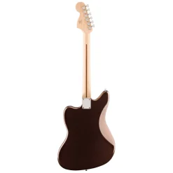Squier Affinity Series Jaguar with Maple Fingerboard and White Pickguard - Mystic Metallic Brown