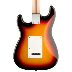 Squier Affinity Series Stratocaster Junior HSS Laurel Fingerboard with White Pickguard - 3 Colour Sunburst