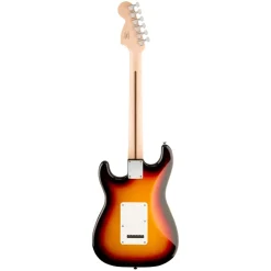Squier Affinity Series Stratocaster Junior HSS Laurel Fingerboard with White Pickguard - 3 Colour Sunburst