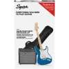 Squier Affinity Series Stratocaster HSS Pack in Lake Placid Blue