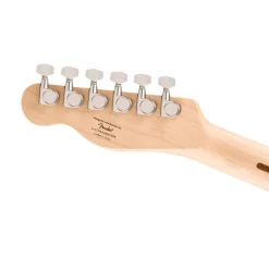 Squier Affinity Series Telecaster SH Flame Maple Top and Laurel Fingerboard with White Pickguard - Crimson Red Transparent