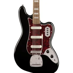 Squier Classic Vibe Bass VI - Black - Laurel Fretboard
