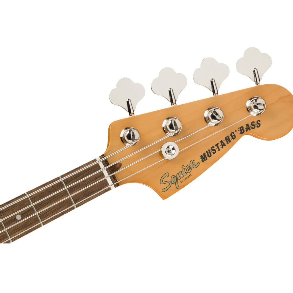 Squier Classic Vibe 60's Mustang Bass - Olympic White - Laurel