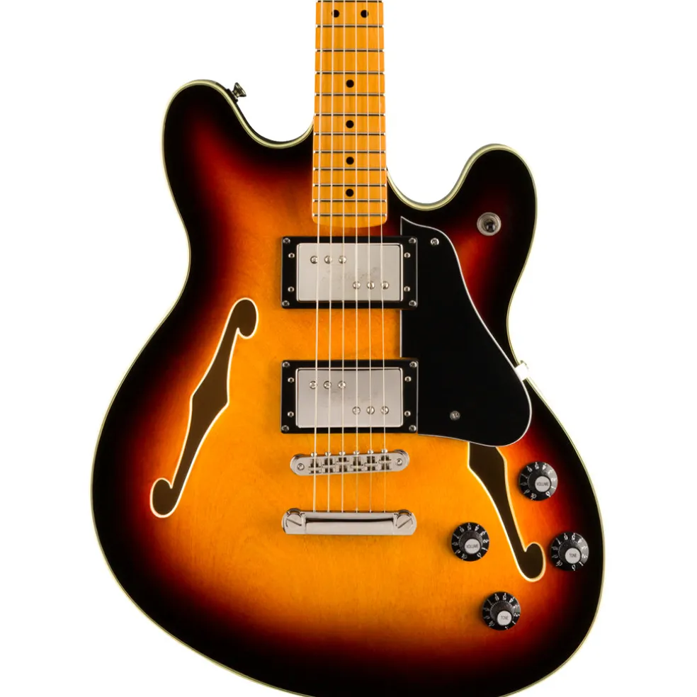Squier Classic Vibe Starcaster - 3 Tone Sunburst - Maple Fretboard