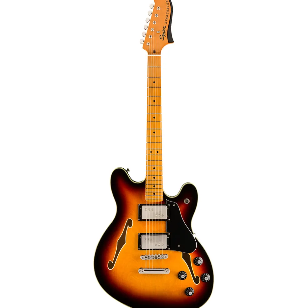 Squier Classic Vibe Starcaster - 3 Tone Sunburst - Maple Fretboard