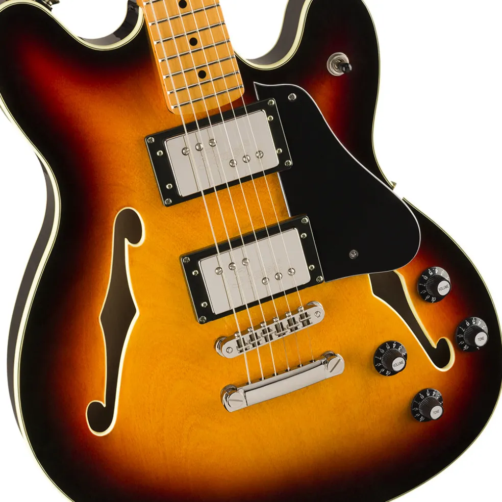 Squier Classic Vibe Starcaster - 3 Tone Sunburst - Maple Fretboard