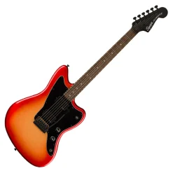 Squier Contemporary Active Jazzmaster® HH, Laurel Fingerboard, Black Pickguard, Sunset Metallic