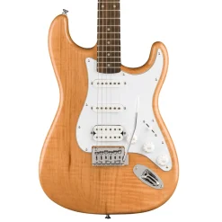 Squier FSR Affinity Series™ Stratocaster® HSS, Laurel Fingerboard, White Pickguard, Natural