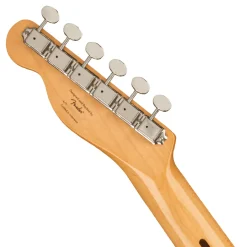 Squier FSR Classic Vibe '70s Telecaster® Thinline, Maple Fingerboard with Blocks and Binding, Black Pickguard, Olympic White