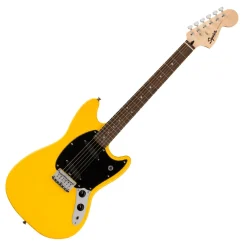 Squier FSR Sonic Mustang Graffiti Yellow