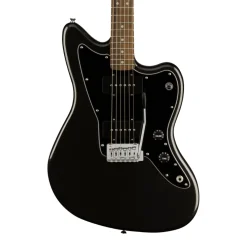 Squier FSR Squier Affinity Jazzmaster, Laurel Fingerboard, Metallic Black