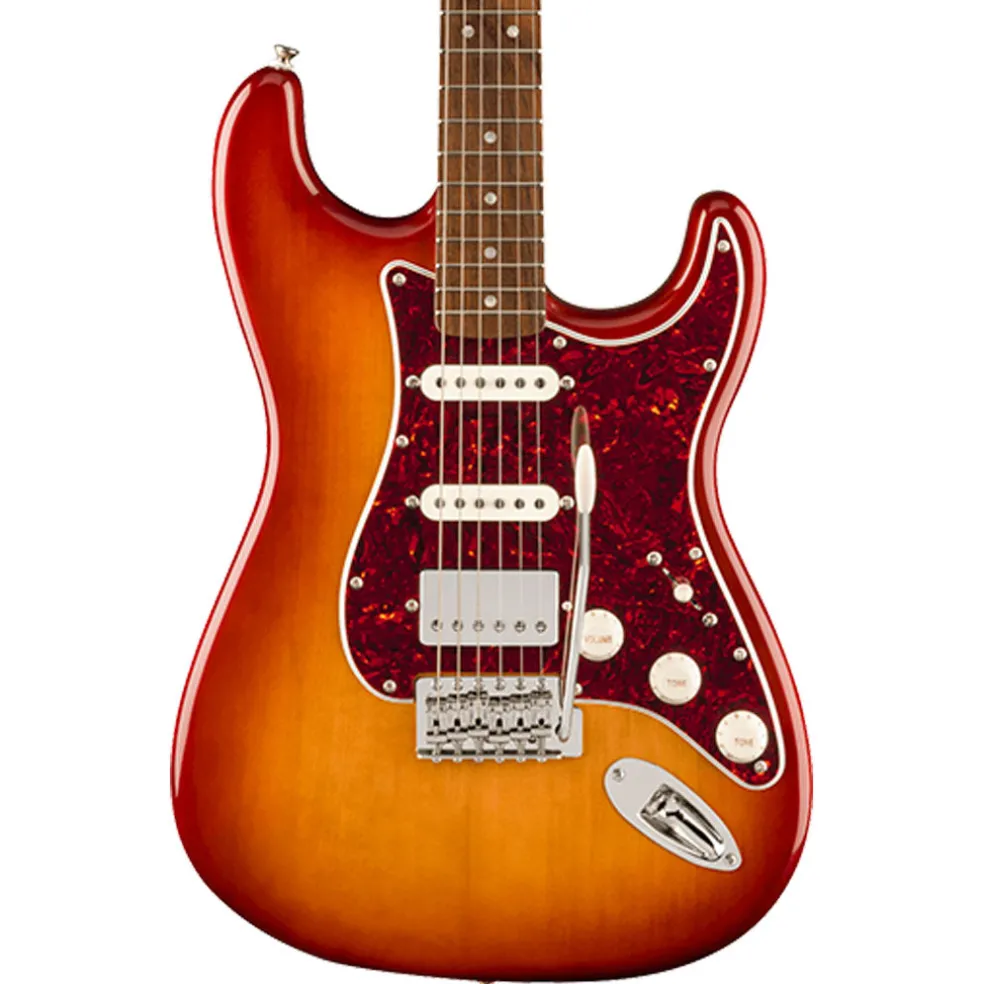 Squier Limited Edition Classic Vibe 60s Stratocaster HSS in Sienna Sunburst