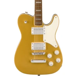 Squier Limited Edition Paranormal Troublemaker Telecaster Deluxe - Aztec Gold