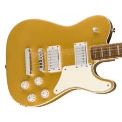 Squier Limited Edition Paranormal Troublemaker Telecaster Deluxe - Aztec Gold