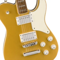 Squier Limited Edition Paranormal Troublemaker Telecaster Deluxe - Aztec Gold