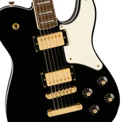 Squier Limited Edition Paranormal Troublemaker Telecaster Deluxe - Black