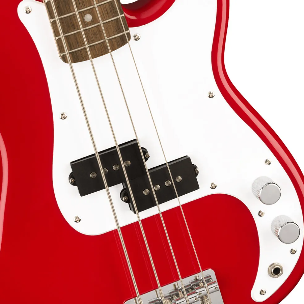 Squier Mini Precision P Bass LRL Dakota Red