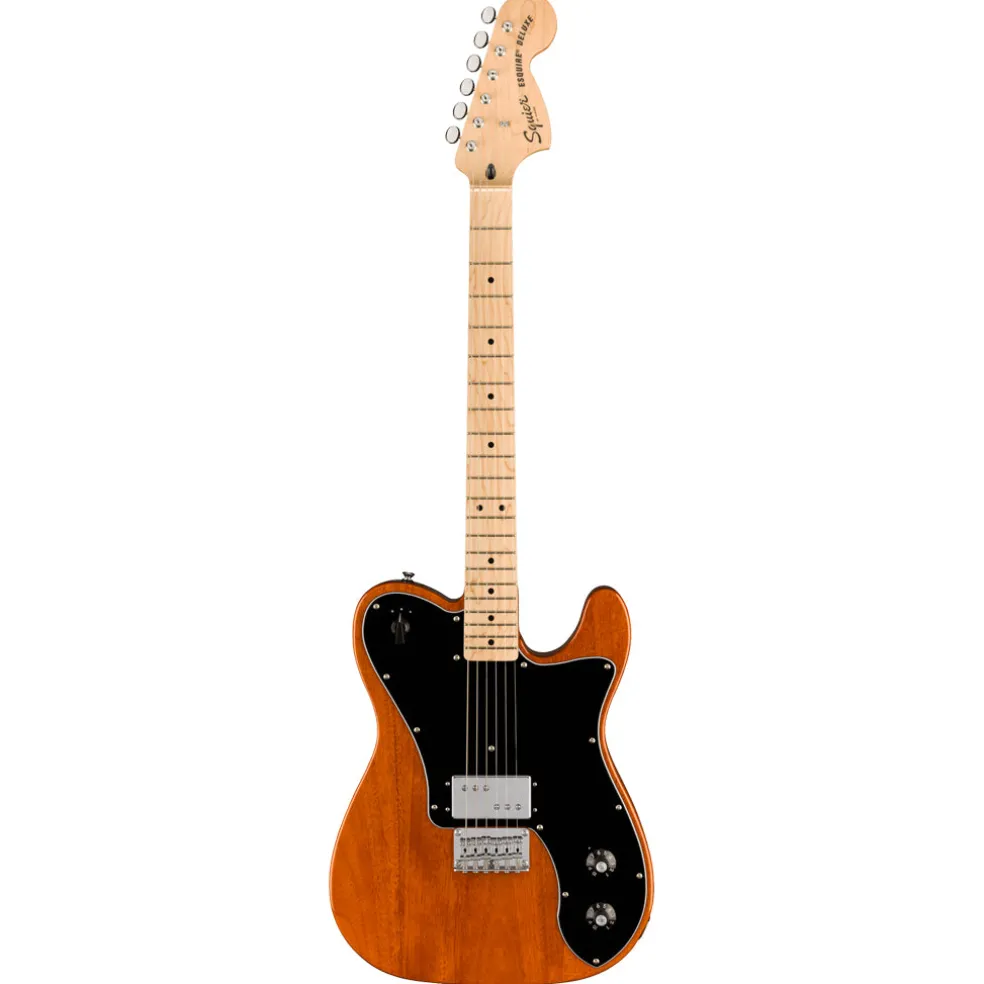 Squier Paranormal Esquire® Deluxe, Maple Fingerboard, Black Pickguard, Mocha