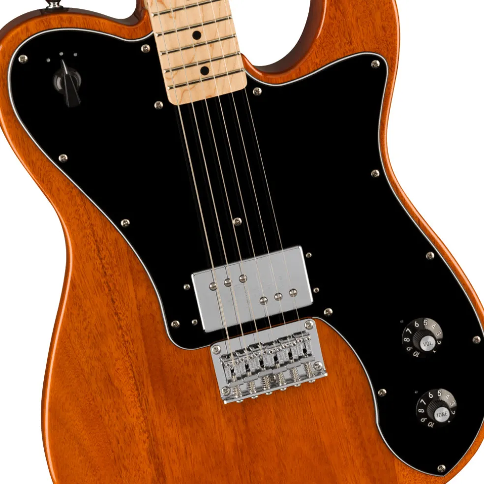 Squier Paranormal Esquire® Deluxe, Maple Fingerboard, Black Pickguard, Mocha
