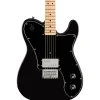 Squier Paranormal Esquire® Deluxe, Maple Fingerboard, Black Pickguard, Metallic Black