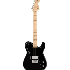 Squier Paranormal Esquire® Deluxe, Maple Fingerboard, Black Pickguard, Metallic Black