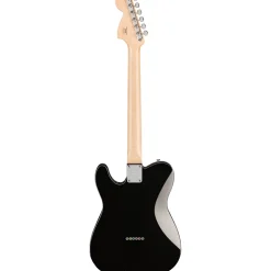 Squier Paranormal Esquire® Deluxe, Maple Fingerboard, Black Pickguard, Metallic Black