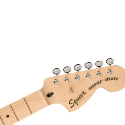 Squier Paranormal Esquire® Deluxe, Maple Fingerboard, Black Pickguard, Metallic Black