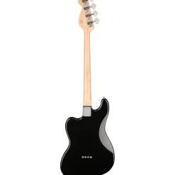 Squier Paranormal Rascal Bass HH, Laurel Fingerboard, White Pearloid Pickguard, Metallic Black