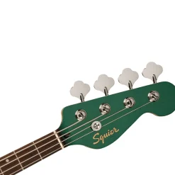 Squier Paranormal Rascal Bass HH, Laurel Fingerboard, Mint Pickguard, Sherwood Green