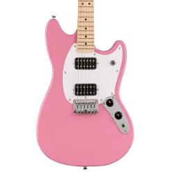 Squier Sonic Mustang HH in Flash Pink