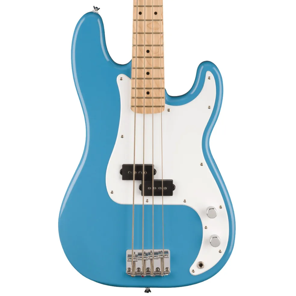 Squier Sonic Precision Bass - Maple Fingerboard - White Pickguard - California Blue