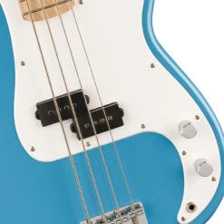Squier Sonic Precision Bass - Maple Fingerboard - White Pickguard - California Blue