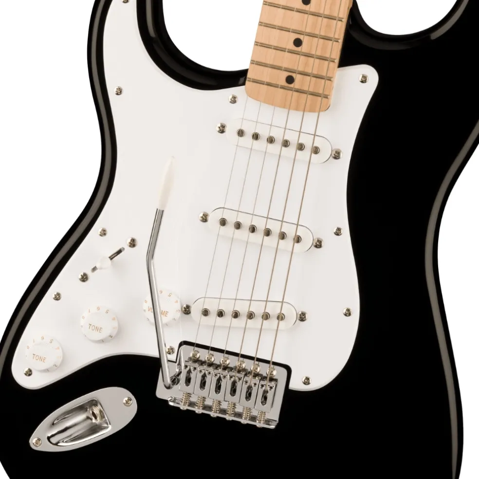 Squier Sonic Stratocaster Left Handed in Black