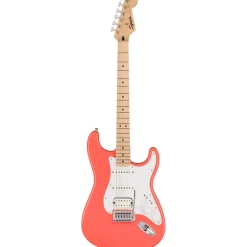 Squier Sonic Stratocaster HSS in Tahitian Coral