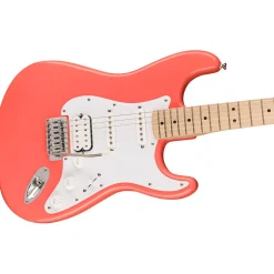 Squier Sonic Stratocaster HSS in Tahitian Coral