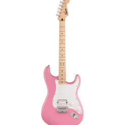 Squier Sonic™ Stratocaster® HT H - Maple Fingerboard - White Pickguard - Flash Pink