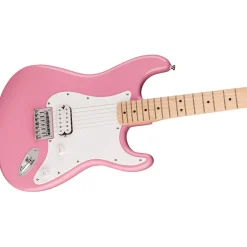 Squier Sonic™ Stratocaster® HT H - Maple Fingerboard - White Pickguard - Flash Pink