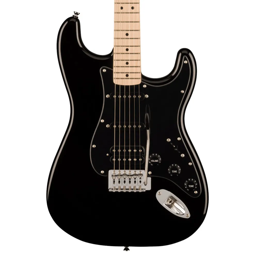 Squier Sonic Stratocaster HSS Black