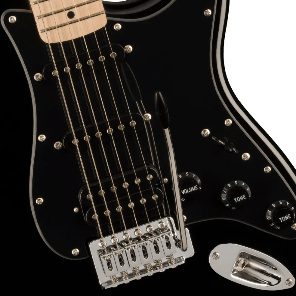Squier Sonic Stratocaster HSS Black