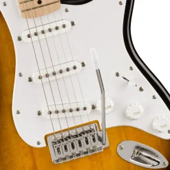 Squier Sonic Stratocaster Pack in Black in 2 Colour Sunburst