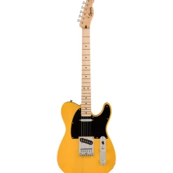 Squier Sonic™ Telecaster® - Maple Fingerboard - Black Pickguard - Butterscotch Blonde