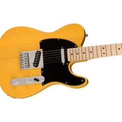 Squier Sonic™ Telecaster® - Maple Fingerboard - Black Pickguard - Butterscotch Blonde