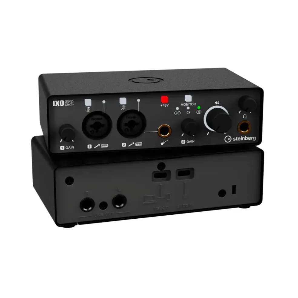 Steinberg IXO22RECPACK Audio Interface - Recording Pack