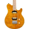 Sterling AX3FM -TGD-M1 Transparent Gold/Flame Maple Top