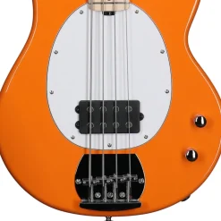Sterling By Music Man Intro Series Stingray Bass Guitar - Sunrise Orange