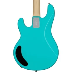 Sterling by Music Man Ray2 StingRay Bass - Electric Blue with Amaranth Neck