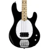 Sterling by Music Man Ray2 StingRay Bass - Black with Maple Neck
