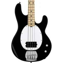 Sterling by Music Man Ray2 StingRay Bass - Black with Maple Neck